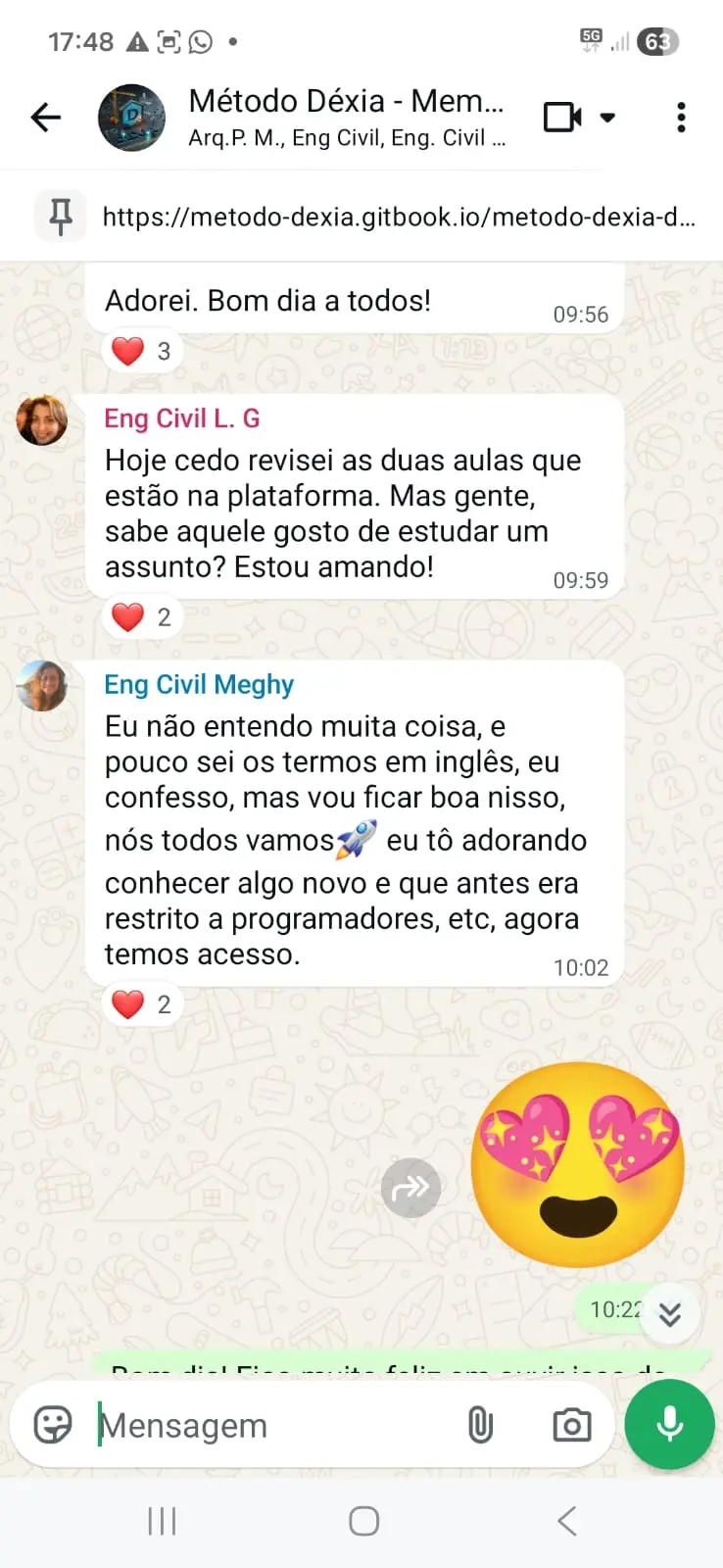 Depoimento WhatsApp do dia 19 de abril